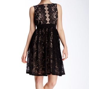 Black Lace Cocktail Dress
